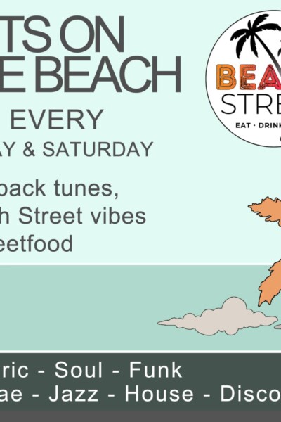 live djs every Friday and Saturday at Beach Street Felixstowe