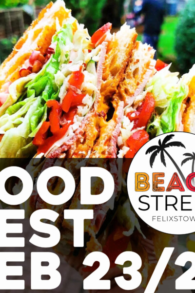 street food festival Beach Street Felixstowe